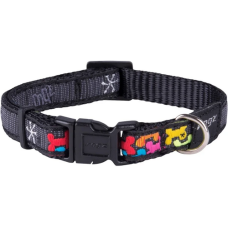 Rogz dogz περιλαίμιο σκύλου Fancy dress side release collar Multi Bone Xlarge