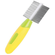 Happypet small animal double sided comb,χτένα διπλής όψεως για μικρά ζώα