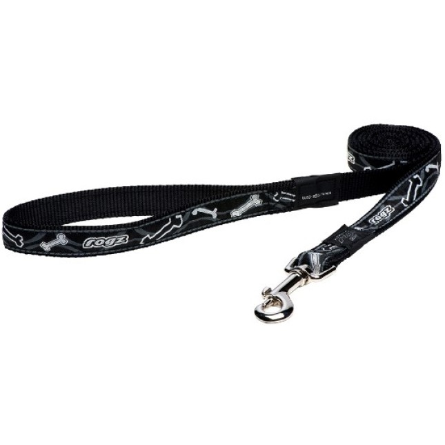 Rogz Οδηγός Σκύλου Fancy Black Bone XLarge Rogz Οδηγός Σκύλου Fancy Black Bone XLarge