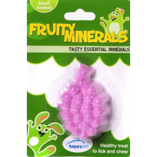 Happypet fruity mineral 2.5oz 9cm / 3.5” grape (s/a) πέτρες με γεύση φρούτου,σταφύλι