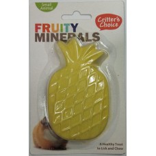Happypet fruity mineral 2.5oz 11cm / 4.25 pineapple (s/a) πέτρες με γεύση φρούτου,ανανά