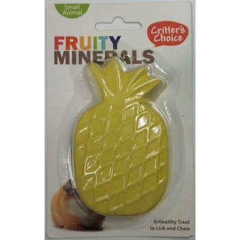 Happypet fruity mineral 2.5oz 11cm / 4.25 pineapple (s/a) πέτρες με γεύση φρούτου,ανανά