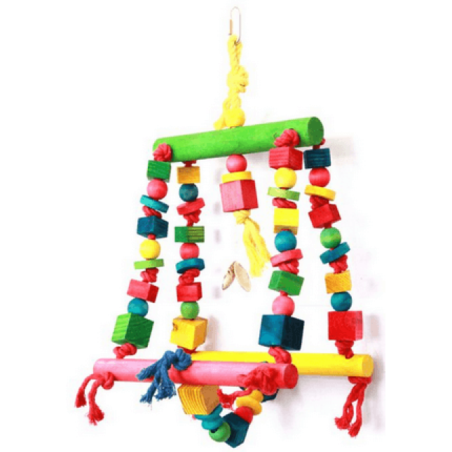 Happypet Parrot toy double swing,παιχνίδι για παπαγάλους Happypet Parrot toy double swing,παιχνίδι για παπαγάλους