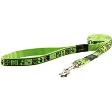 Rogz dogz Οδηγός Σκύλου Fancy dress fixed lead πράσινο Juice Medium Rogz dogz Οδηγός Σκύλου Fancy dress fixed lead πράσινο Juice Medium