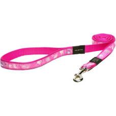 Rogz dogz Οδηγός Σκύλου Fancy dress fixed lead ροζ Paw XLarge Rogz dogz Οδηγός Σκύλου Fancy dress fixed lead ροζ Paw XLarge