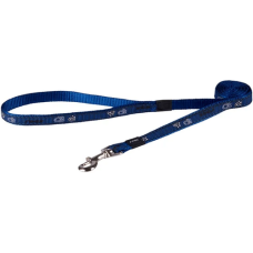 Rogz dogz Οδηγός Σκύλου Fancy dress fixed lead Navy Paw σε ιμάντα υψηλής ποιότητας και αντοχής Rogz dogz Οδηγός Σκύλου Fancy dress fixed lead Navy Paw σε ιμάντα υψηλής ποιότητας και αντοχής
