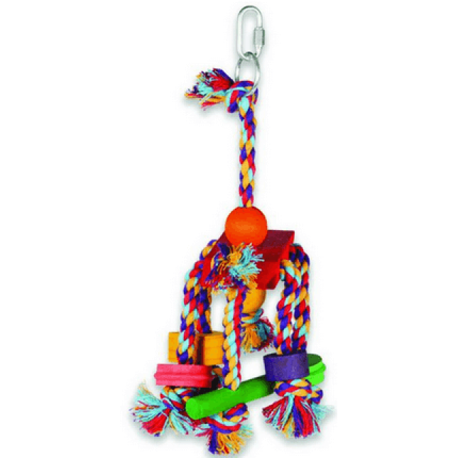 Happypet Parrot toy - fiesta παιχνίδι παπαγάλων