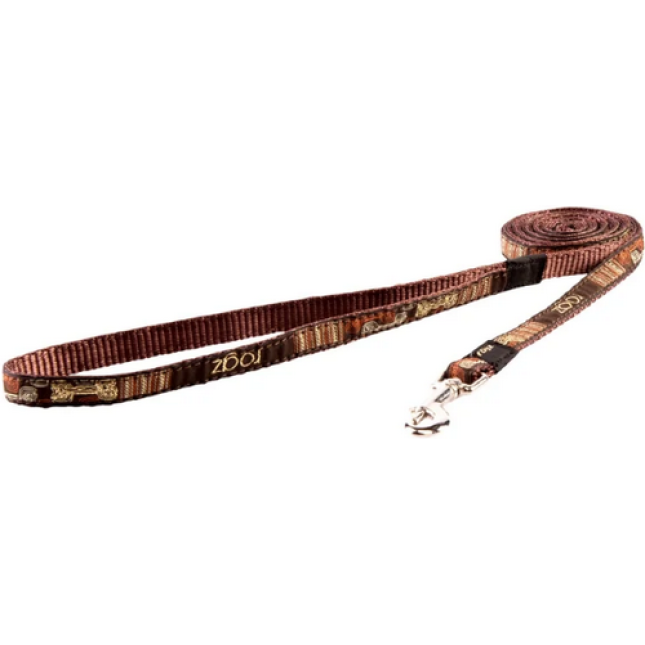 Rogz dogz Οδηγός Σκύλου Fancy dress fixed lead Mocha Bone Medium Rogz dogz Οδηγός Σκύλου Fancy dress fixed lead Mocha Bone Medium