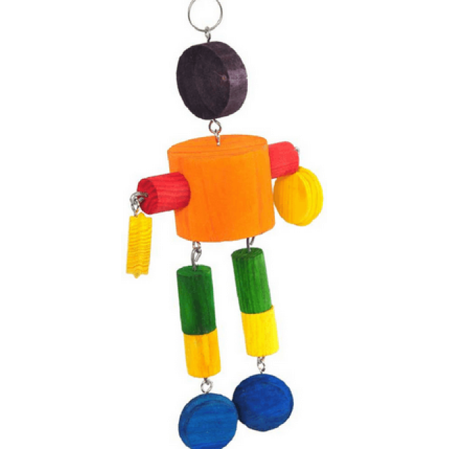 Happypet playtime (multiwood 4)  bird toy,ξύλινο παιχνίδι για ωδικά