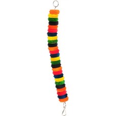 Happypet playtime (multiwood 6) bird toy,ξύλινο παιχνίδι για ωδικά 51cm