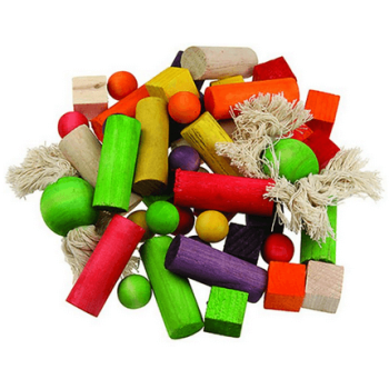 Happypet Wooden play blocks παιχνίδι παπαγάλων Happypet Wooden play blocks παιχνίδι παπαγάλων