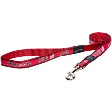 Rogz dogz Οδηγός Σκύλου Fancy dress fixed lead κόκκινο Bone Medium Rogz dogz Οδηγός Σκύλου Fancy dress fixed lead κόκκινο Bone Medium