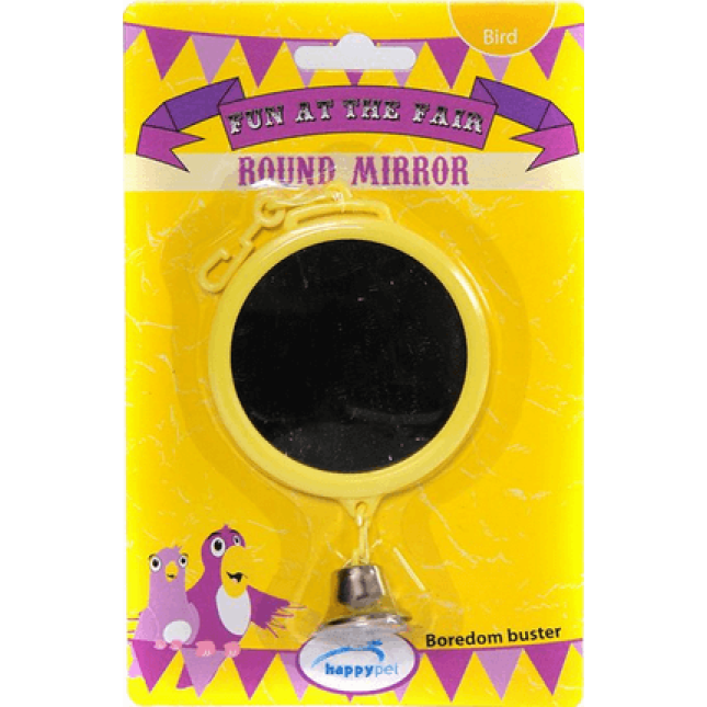 Happypet fun at the fair round mirror παιχνίδι καθρέφτης για ωδικά Happypet fun at the fair round mirror παιχνίδι καθρέφτης για ωδικά