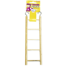 Happypet wooden bird ladder 9 step παιχνίδι ξύλινη σκάλα για ωδικά