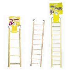 Happypet wooden bird ladder παιχνίδι ξύλινη σκάλα για ωδικά