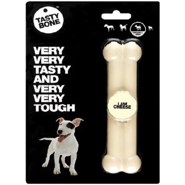 Tastybone toy με γεύση τυριού small 15cm Tastybone toy με γεύση τυριού small 15cm