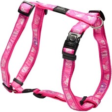 Rogz dogz Σαμαράκι σκύλου Fancy dress H-Harness Ροζ Paw σε ιμάντα υψηλής ποιότητας και αντοχής Rogz dogz Σαμαράκι σκύλου Fancy dress H-Harness Ροζ Paw σε ιμάντα υψηλής ποιότητας και αντοχής