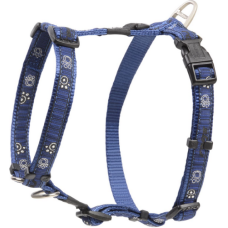 Rogz dogz Σαμαράκι σκύλου Fancy dress H-Harness Navy Paw XLarge Rogz dogz Σαμαράκι σκύλου Fancy dress H-Harness Navy Paw XLarge
