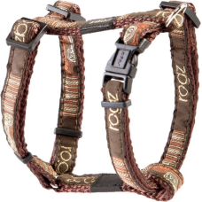 Rogz dogz Σαμαράκι σκύλου Fancy dress H-Harness Mocha Bone σε ιμάντα υψηλής ποιότητας και αντοχής Rogz dogz Σαμαράκι σκύλου Fancy dress H-Harness Mocha Bone σε ιμάντα υψηλής ποιότητας και αντοχής