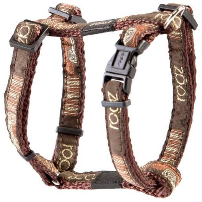 Rogz dogz Σαμαράκι σκύλου Fancy dress H-Harness Mocha Bone Medium Rogz dogz Σαμαράκι σκύλου Fancy dress H-Harness Mocha Bone Medium