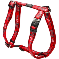 Rogz dogz Σαμαράκι σκύλου Fancy dress H-Harness Κόκκινο Bone σε ιμάντα υψηλής ποιότητας και αντοχής Rogz dogz Σαμαράκι σκύλου Fancy dress H-Harness Κόκκινο Bone σε ιμάντα υψηλής ποιότητας και αντοχής