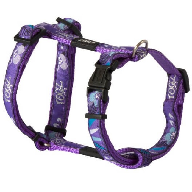 Rogz dogz Σαμαράκι σκύλου Fancy dress H-Harness Μωβ Forest Small Rogz dogz Σαμαράκι σκύλου Fancy dress H-Harness Μωβ Forest Small