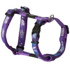 Rogz dogz Σαμαράκι σκύλου Fancy dress H-Harness Μωβ Forest Large