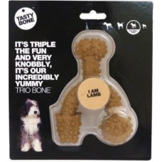 Tastybone trio bone με γεύση αρνιού small 12cm Tastybone trio bone με γεύση αρνιού small 12cm