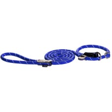 Rogz dogz οδηγός-πνίχτης rope moxon lead μπλε medium 180cm/9mm