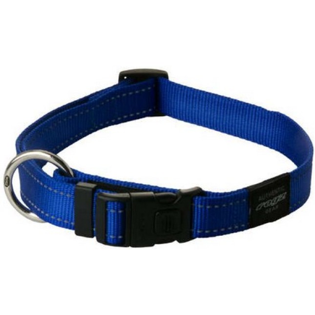 Rogz dogz περιλαίμιο utility side release collar Μπλε, με ανακλαστικές ραφές Rogz dogz περιλαίμιο utility side release collar Μπλε, με ανακλαστικές ραφές