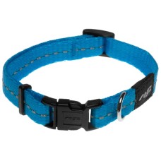Rogz dogz περιλαίμιο utility side release collar Τιρκουάζ, με ανακλαστικές ραφές