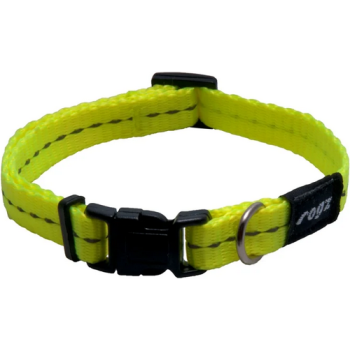 Rogz dogz περιλαίμιο utility side release collar Κίτρινο, με ανακλαστικές ραφές Rogz dogz περιλαίμιο utility side release collar Κίτρινο, με ανακλαστικές ραφές