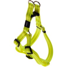 Rogz dogz σαμαράκι Utility Step-in Harness Reflective κίτρινο εξασφαλίζει μια ασφαλή και άνετη βόλτα
