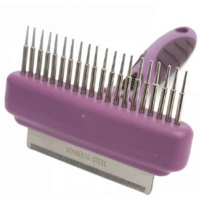 Rosewood χτένα Combo comb & moult stoppa small Rosewood χτένα Combo comb & moult stoppa small