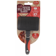 Rosewood βούρτσα Self cleaning slicker large