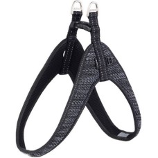 Rogz dogz σαμαράκι σκύλου Utility fast-fit harness μαύρο, απαραίτητο για τα ενεργά σκυλιά