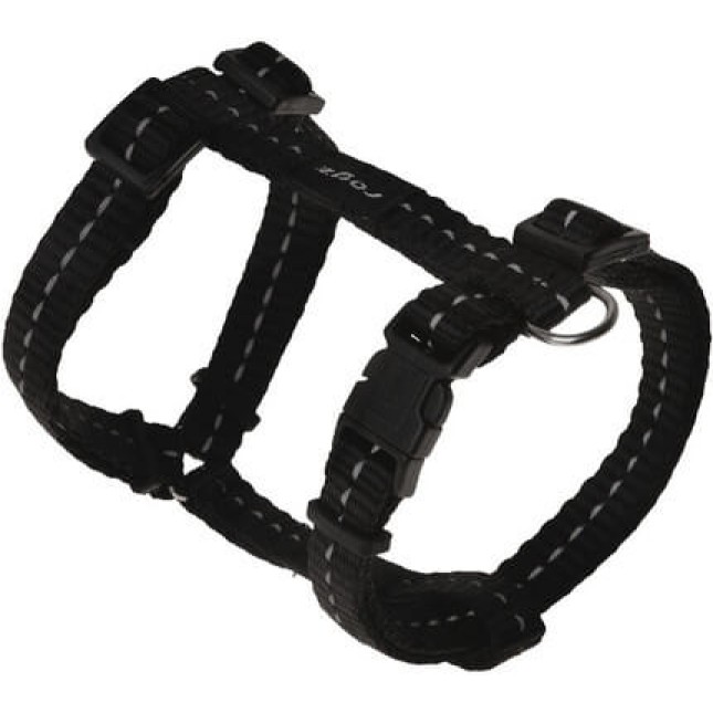 Rogz dogz σαμαράκι utility h-harness Reflective μαύρο small Rogz dogz σαμαράκι utility h-harness Reflective μαύρο small