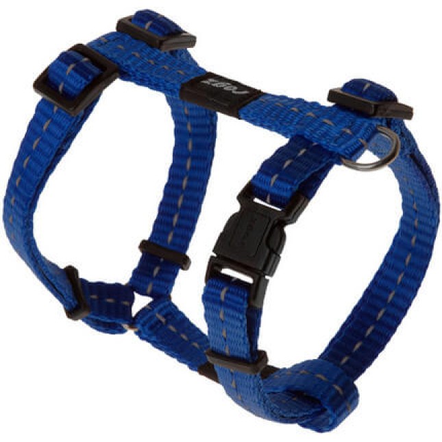 Rogz dogz σαμαράκι utility h-harness Reflective μπλε small 20x37cm Rogz dogz σαμαράκι utility h-harness Reflective μπλε small 20x37cm
