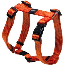 Rogz dogz σαμαράκι utility h-harness Reflective πορτοκαλί εξασφαλίζει μια ασφαλή και άνετη βόλτα