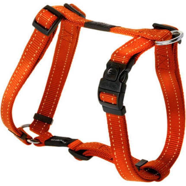 Rogz dogz σαμαράκι utility h-harness Reflective πορτοκαλί large 45x75cm Rogz dogz σαμαράκι utility h-harness Reflective πορτοκαλί large 45x75cm