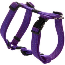 Rogz dogz σαμαράκι utility h-harness Reflective μωβ εξασφαλίζει μια ασφαλή και άνετη βόλτα