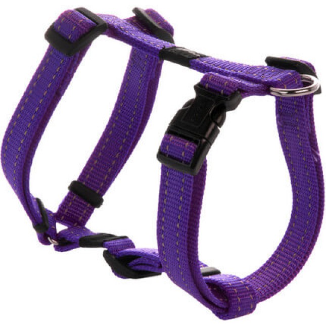 Rogz dogz σαμαράκι utility h-harness Reflective μωβ medium 42x61cm Rogz dogz σαμαράκι utility h-harness Reflective μωβ medium 42x61cm