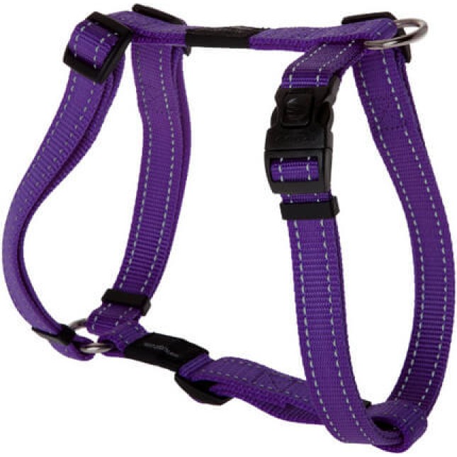Rogz dogz σαμαράκι utility h-harness Reflective μωβ large 45x75cm Rogz dogz σαμαράκι utility h-harness Reflective μωβ large 45x75cm