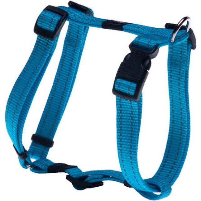 Rogz dogz σαμαράκι utility h-harness Reflective θαλασσί medium 42x61cm Rogz dogz σαμαράκι utility h-harness Reflective θαλασσί medium 42x61cm