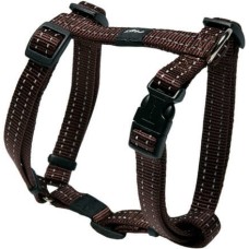 Rogz dogz σαμαράκι Utility h-harness Reflective καφέ εξασφαλίζει μια ασφαλή και άνετη βόλτα