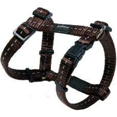 Rogz dogz σαμαράκι Utility h-harness Reflective καφέ small 20x37cm Rogz dogz σαμαράκι Utility h-harness Reflective καφέ small 20x37cm