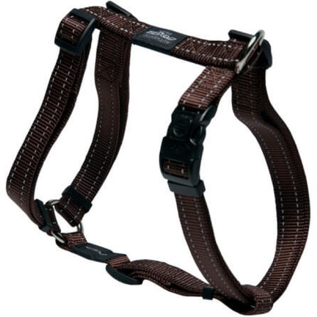 Rogz dogz σαμαράκι Utility h-harness Reflective καφέ large 45x75cm Rogz dogz σαμαράκι Utility h-harness Reflective καφέ large 45x75cm