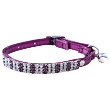 Happypet Finesse Diamante cat collar purple,πολυτελής, μοντέρνος λαιμοδέτης