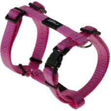 Rogz dogz σαμαράκι Utility h-harness Reflective ροζ small 20x37cm Rogz dogz σαμαράκι Utility h-harness Reflective ροζ small 20x37cm