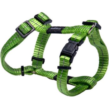 Rogz dogz σαμαράκι Utility h-harness Reflective πράσινο small 20x37cm Rogz dogz σαμαράκι Utility h-harness Reflective πράσινο small 20x37cm